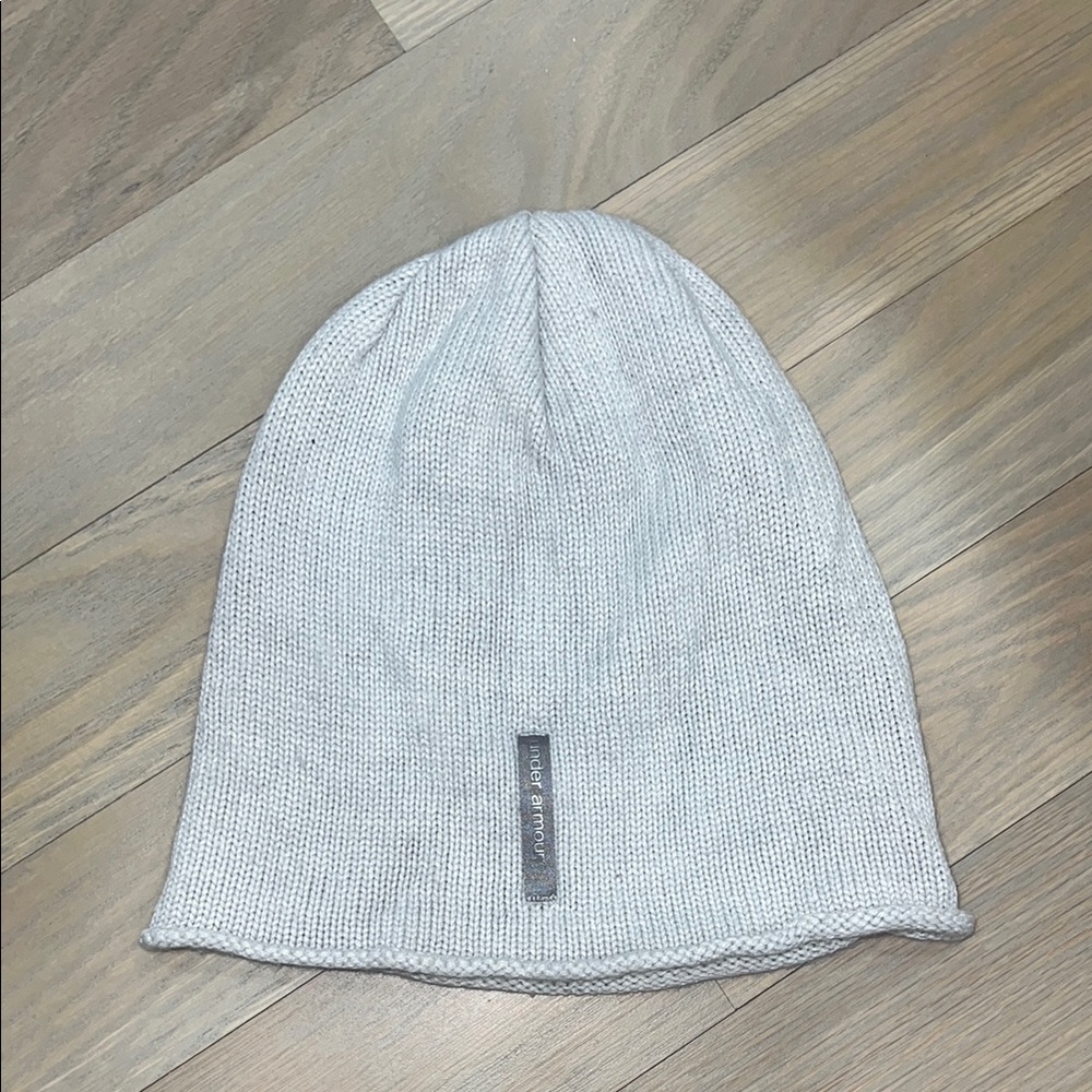 Gray Knit Beanie